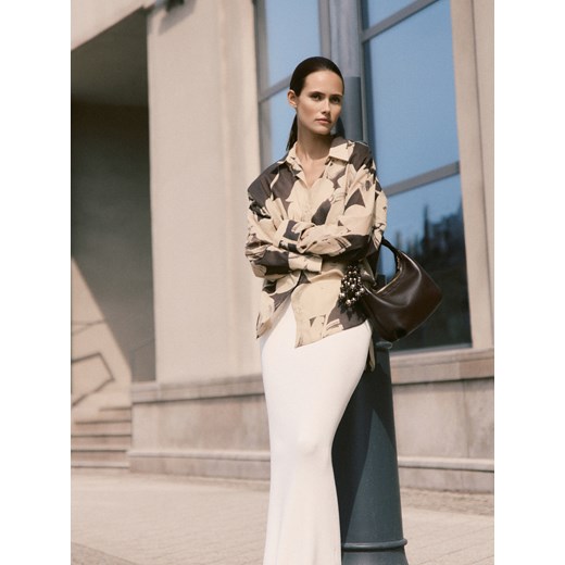 Reserved - Wzorzysta koszula - wielobarwny ze sklepu Reserved w kategorii Koszule damskie - zdjęcie 186005582