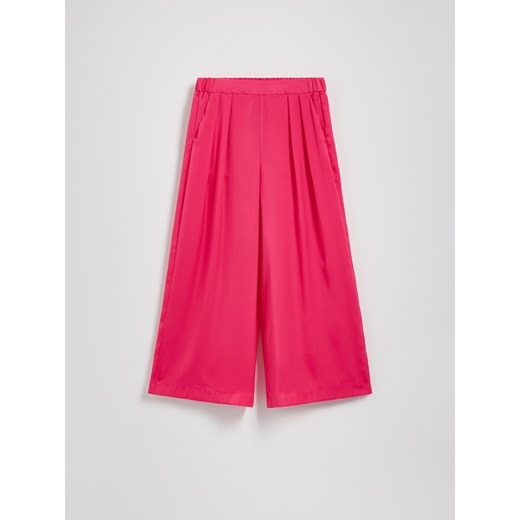 Reserved - Spodnie palazzo - fuksja ze sklepu Reserved w kategorii Spodnie damskie - zdjęcie 186005803