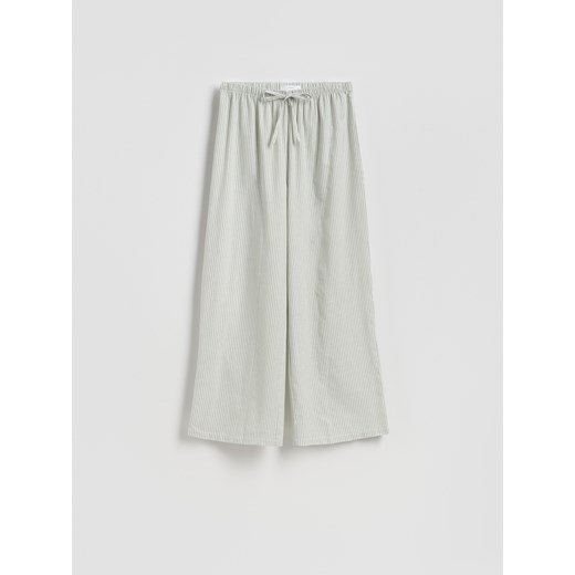 Reserved - Spodnie piżamowe - jasny zielony ze sklepu Reserved w kategorii Piżamy damskie - zdjęcie 186006252