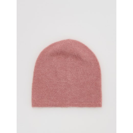 Reserved - Czapka beanie - brudny róż ze sklepu Reserved w kategorii Czapki zimowe damskie - zdjęcie 186006280