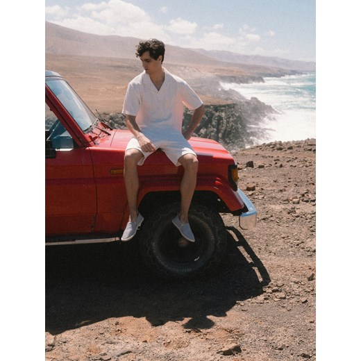 Reserved - Bawełniane espadryle - granatowy ze sklepu Reserved w kategorii Espadryle męskie - zdjęcie 186006480