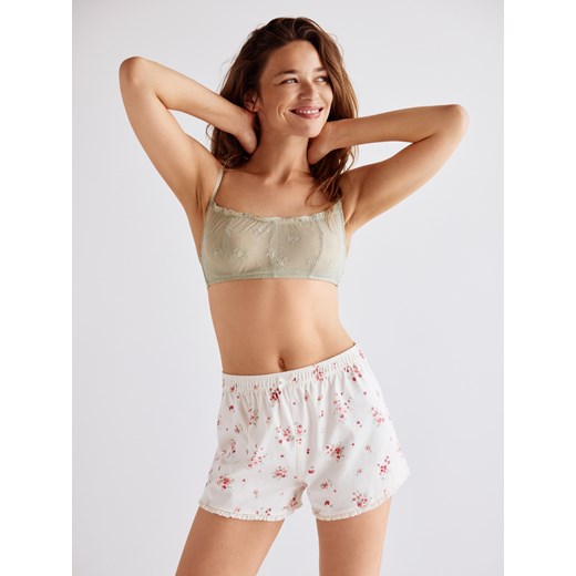 Reserved - Szorty piżamowe 2 pack - koralowy ze sklepu Reserved w kategorii Piżamy damskie - zdjęcie 186006532