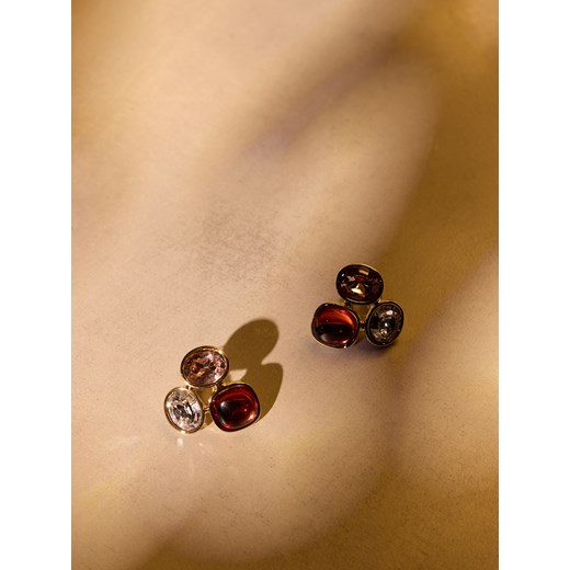 Reserved - Zestaw kolczyków - różowy Reserved ONE SIZE okazja Reserved