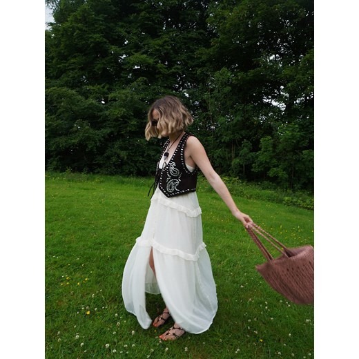 Reserved - Pleciona torebka shopper - brudny róż ze sklepu Reserved w kategorii Torby letnie - zdjęcie 186008090