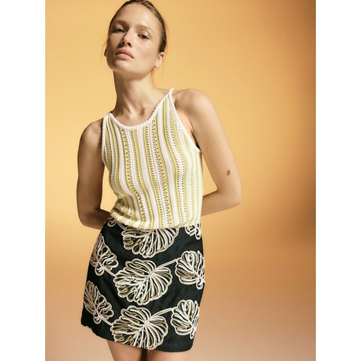 Reserved - Ażurowy top - wielobarwny ze sklepu Reserved w kategorii Bluzki damskie - zdjęcie 186008994