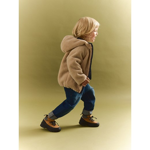 Reserved - Buty trekingowe za kostkę - bursztynowy ze sklepu Reserved w kategorii Buty zimowe dziecięce - zdjęcie 186010261