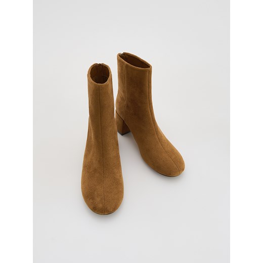 Reserved - Botki na obcasie - brązowy Reserved 36 Reserved