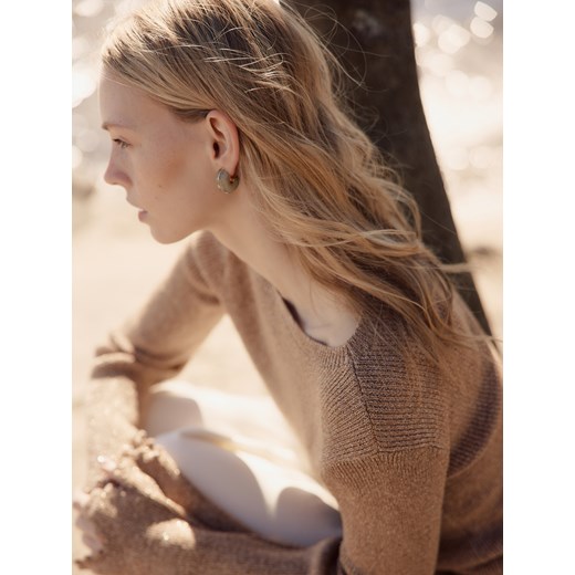 Reserved - Okrągłe kolczyki - wielobarwny Reserved ONE SIZE wyprzedaż Reserved