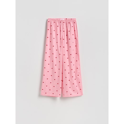 Reserved - Spodnie piżamowe - intensywny róż ze sklepu Reserved w kategorii Piżamy damskie - zdjęcie 186012711