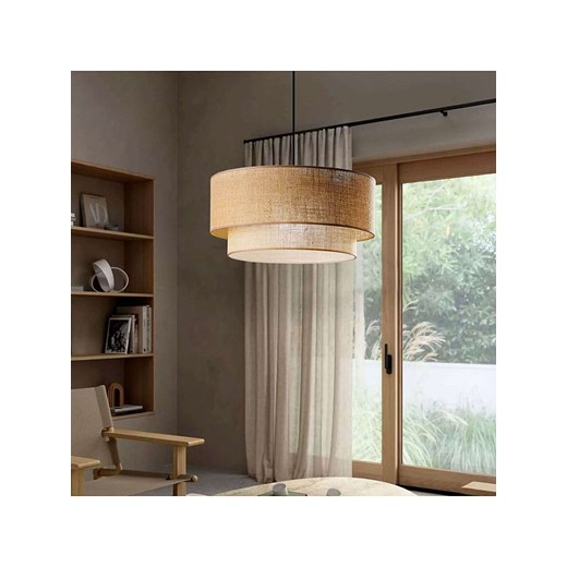ABERTO DESIGN Lampa wisząca w kolorze beżowym - wys. 80 x Ø 30 cm ze sklepu Limango Polska w kategorii Oświetlenie - zdjęcie 186015342