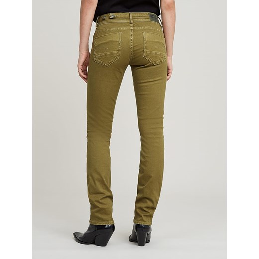 G-Star Dżinsy &quot;Midge&quot; - Slim fit - w kolorze khaki W27/L32 wyprzedaż Limango Polska