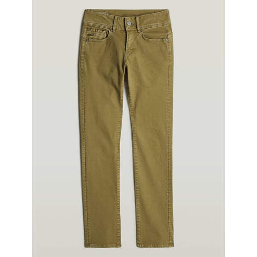 G-Star Dżinsy &quot;Midge&quot; - Slim fit - w kolorze khaki W30/L30 wyprzedaż Limango Polska