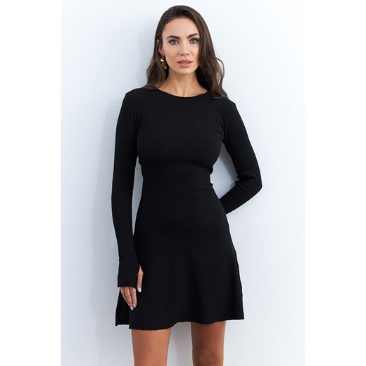 trendyol Sukienka w kolorze czarnym Trendyol L Limango Polska okazja