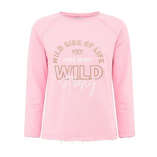 Zwillingsherz Koszulka &quot;Wild Side Of Life&quot; w kolorze jasnoróżowym Zwillingsherz S/M Limango Polska okazja