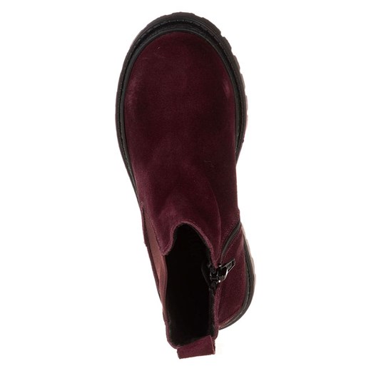 lamino Skórzane sztyblety w kolorze czerwonym Lamino 32 okazja Limango Polska