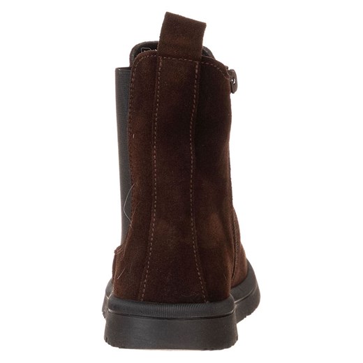 lamino Skórzane sztyblety w kolorze brązowym Lamino 32 wyprzedaż Limango Polska