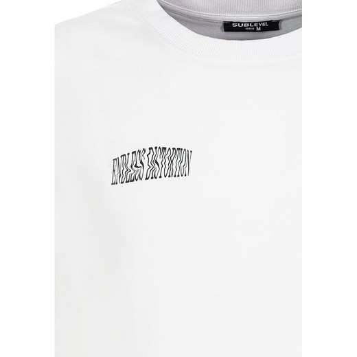 Sublevel Koszulka w kolorze białym S okazyjna cena Limango Polska