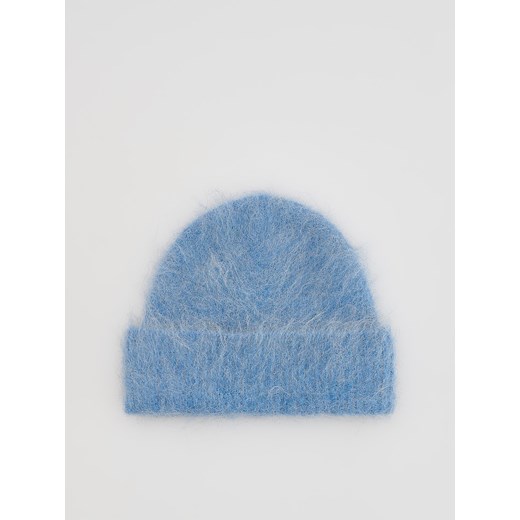 Reserved - Czapka z wełną alpaki - jasnoniebieski Reserved ONE SIZE Reserved