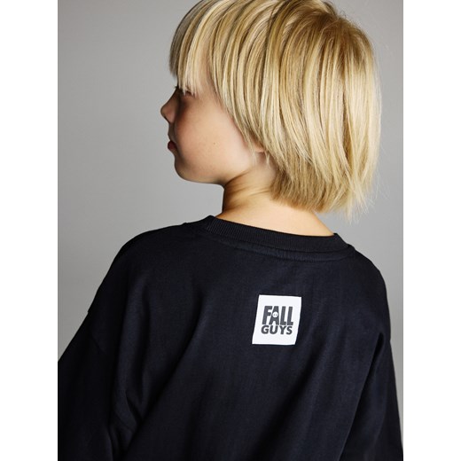 Reserved - T-shirt Fall Guys - czarny ze sklepu Reserved w kategorii T-shirty chłopięce - zdjęcie 186024164