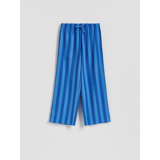 Reserved - Spodnie od piżamy - niebieski ze sklepu Reserved w kategorii Piżamy damskie - zdjęcie 186024351