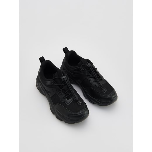 Reserved - Sportowe sneakersy - czarny ze sklepu Reserved w kategorii Buty sportowe dziecięce - zdjęcie 186026194