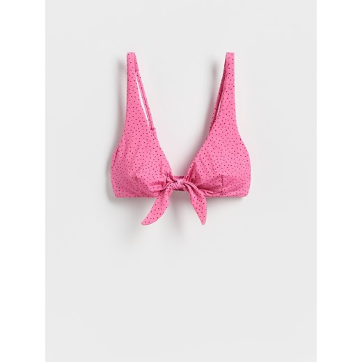 Reserved - Góra od stroju plażowego - różowy ze sklepu Reserved w kategorii Stroje kąpielowe - zdjęcie 186026290