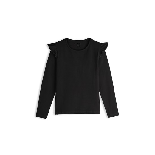 GATE Bawełniana koszulka z falbankami 3Y ze sklepu gateshop w kategorii Bluzki dziewczęce - zdjęcie 186028141