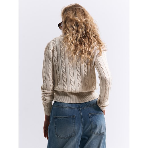 GATE Sweter w warkocze 34 Gate 34 gateshop