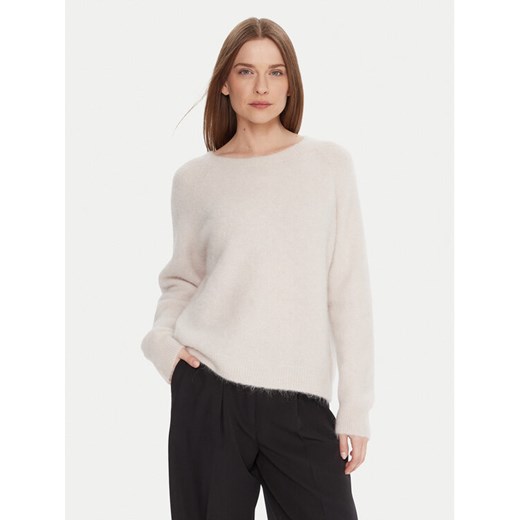 Kontatto Sweter 3M0863C Écru Relaxed Fit ze sklepu MODIVO w kategorii Swetry damskie - zdjęcie 186028512