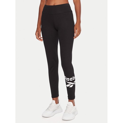 Reebok Legginsy Willow RK25082CCW Czarny Slim Fit ze sklepu MODIVO w kategorii Spodnie damskie - zdjęcie 186028671