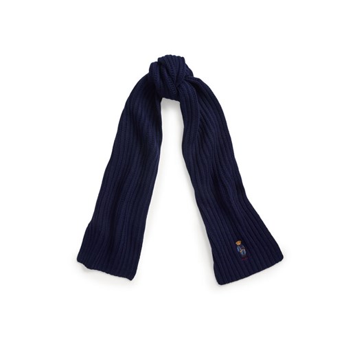 Polo Ralph Lauren Szalik 455931877003 Granatowy ze sklepu MODIVO w kategorii Szaliki i chusty damskie - zdjęcie 186028731