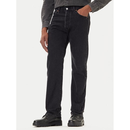 Levi's® Jeansy 501® '93 79830-0339 Czarny Straight Fit ze sklepu MODIVO w kategorii Jeansy męskie - zdjęcie 186028820
