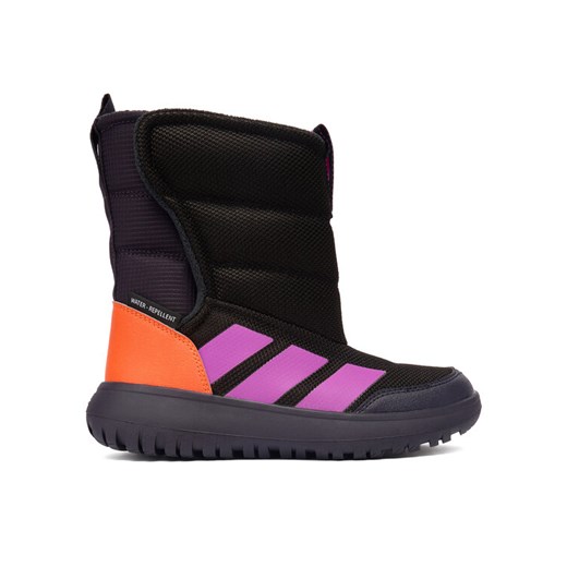 adidas Śniegowce Winterplay JQ2633 Czarny ze sklepu MODIVO w kategorii Buty zimowe dziecięce - zdjęcie 186028821