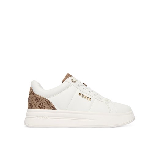 Guess Sneakersy FLFWLL FAL12 Biały ze sklepu MODIVO w kategorii Buty sportowe damskie - zdjęcie 186028832