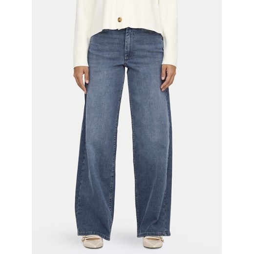 ONLY Jeansy Madison 15338787 Niebieski Wide Leg ze sklepu MODIVO w kategorii Jeansy damskie - zdjęcie 186028913