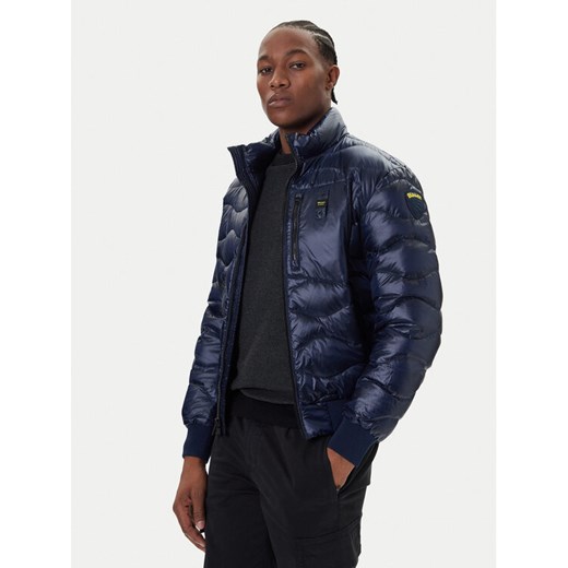 Blauer Kurtka puchowa 25WBLUC03075 Granatowy Regular Fit ze sklepu MODIVO w kategorii Kurtki męskie - zdjęcie 186028914
