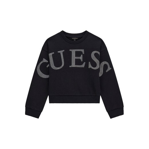 Guess Bluza J5YQ09 KAV34 Czarny Regular Fit ze sklepu MODIVO w kategorii Bluzy chłopięce - zdjęcie 186028922