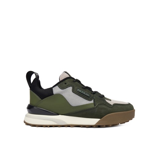 REPLAY Sneakersy GMSG9 .000.C0003L Zielony ze sklepu MODIVO w kategorii Buty sportowe męskie - zdjęcie 186028940