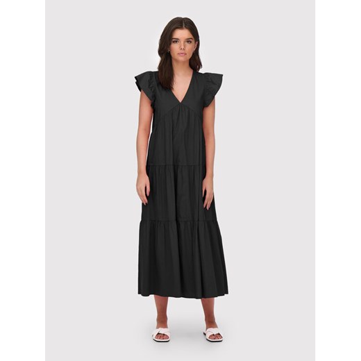 ONLY Sukienka letnia Lindsey 15256487 Czarny Regular Fit ze sklepu MODIVO w kategorii Sukienki - zdjęcie 186028983