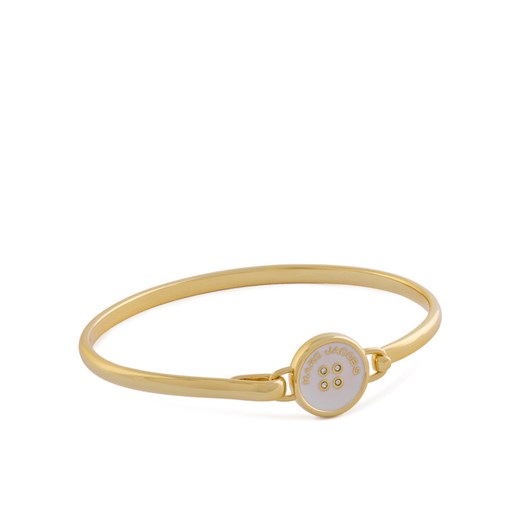 Marc Jacobs Bransoletka The Button Hinge Bracelet 2R4JBR001J34 Złoty Marc Jacobs 00 MODIVO