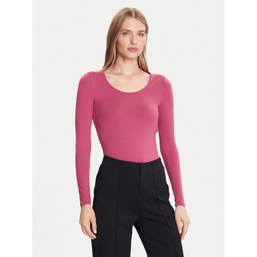 Under Armour Body Motion 6005918 Różowy Slim Fit ze sklepu MODIVO w kategorii Bluzki damskie - zdjęcie 186029012