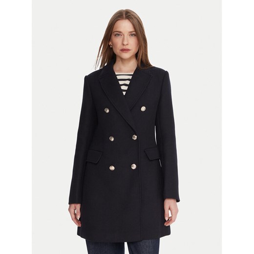 Morgan Płaszcz przejściowy 252-GCHA Granatowy Regular Fit ze sklepu MODIVO w kategorii Płaszcze damskie - zdjęcie 186029163