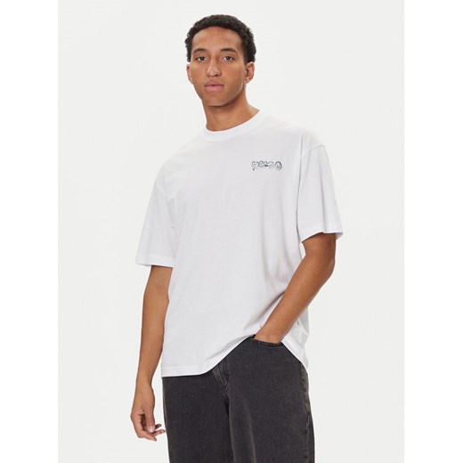 HUGO T-Shirt Nyrotee 50549769 Biały Loose Fit ze sklepu MODIVO w kategorii T-shirty męskie - zdjęcie 186029204