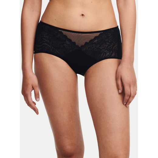 Chantelle Bokserki Floral Touch C94240 Czarny ze sklepu MODIVO w kategorii Majtki damskie - zdjęcie 186029330