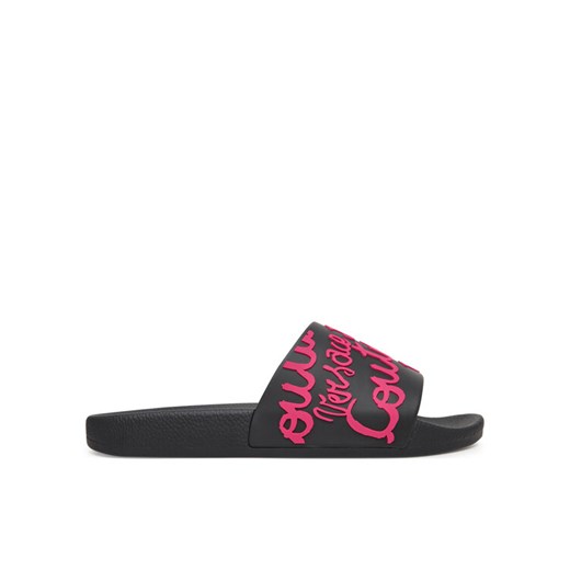 Versace Jeans Couture Klapki 79VA3SQ1 Czarny ze sklepu MODIVO w kategorii Klapki damskie - zdjęcie 186029354