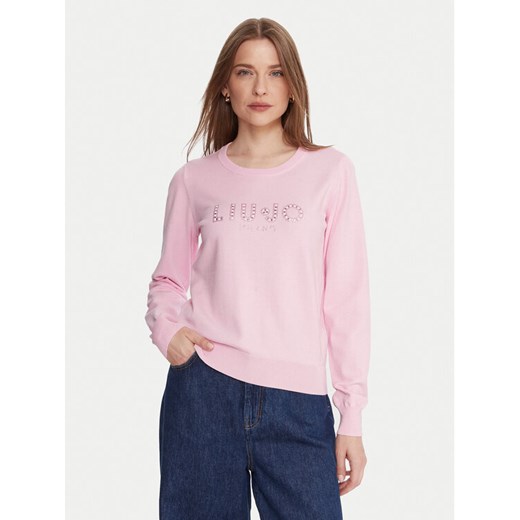 Liu Jo Sweter TF5248 MS63L Różowy Regular Fit ze sklepu MODIVO w kategorii Swetry damskie - zdjęcie 186029492