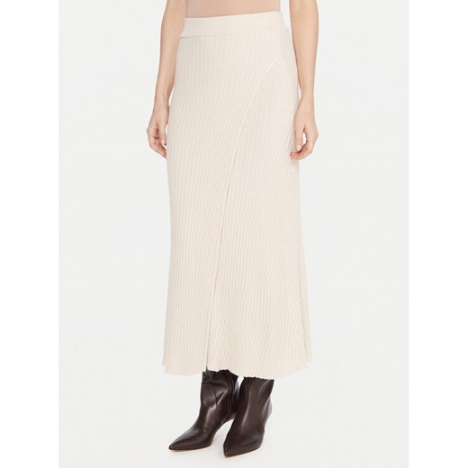 Kontatto Spódnica maxi 3M0955C Écru Regular Fit ze sklepu MODIVO w kategorii Spódnice - zdjęcie 186029512
