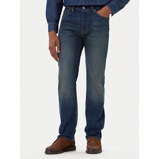 Levi's® Jeansy 501® 00501-3604 Niebieski Straight Fit ze sklepu MODIVO w kategorii Jeansy męskie - zdjęcie 186029521