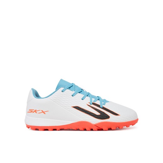 Skechers Buty do piłki nożnej Jr Youth Tf 252164L WTQP Biały ze sklepu MODIVO w kategorii Buty sportowe dziecięce - zdjęcie 186029582