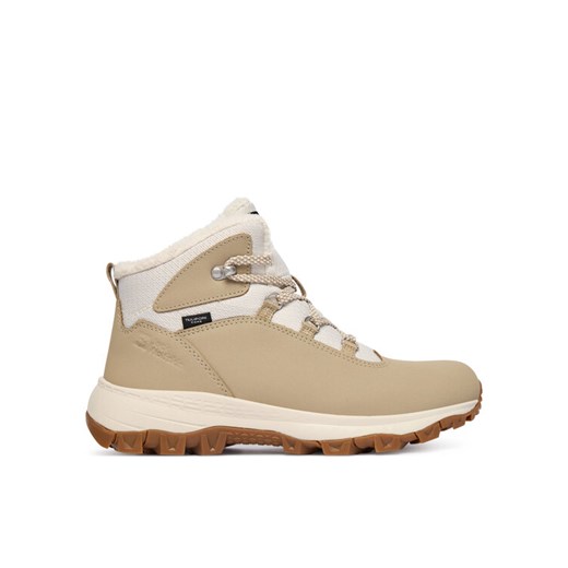 Jack Wolfskin Trekkingi Everquest Texapore Mid 4053581 Beżowy ze sklepu MODIVO w kategorii Buty trekkingowe damskie - zdjęcie 186029641